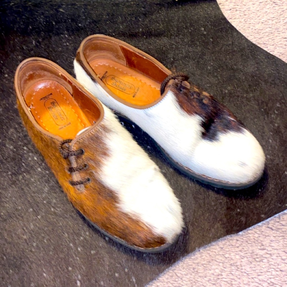 Süditroler Schuhe Italian Cow Hide Shoes Euro size 39 translates to 8.5 US